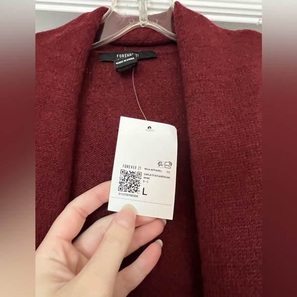 CLEARANCE Women’s Open-Front Cardigan Sweater Size Large - Picture 5 of 10